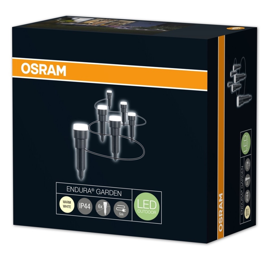 Osram - SET 6x Lampada da esterno LED ENDURA 6xLED/7W/230V IP44