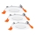 Osram - Set da 3 faretti LED da incasso SLIM 4,5W/230V