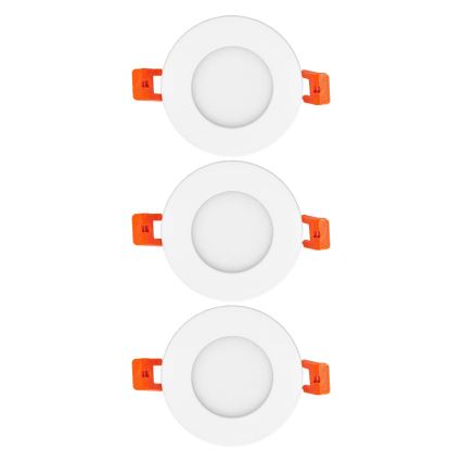 Osram - Set da 3 faretti LED da incasso SLIM 4,5W/230V