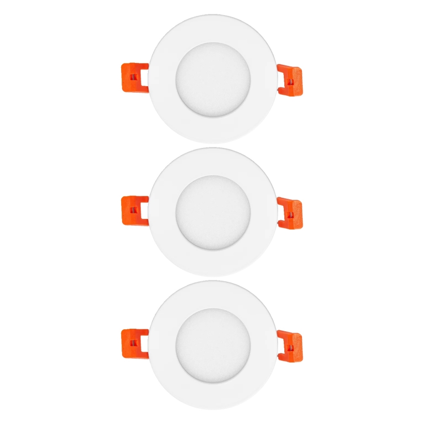 Osram - Set da 3 faretti LED da incasso SLIM 4,5W/230V
