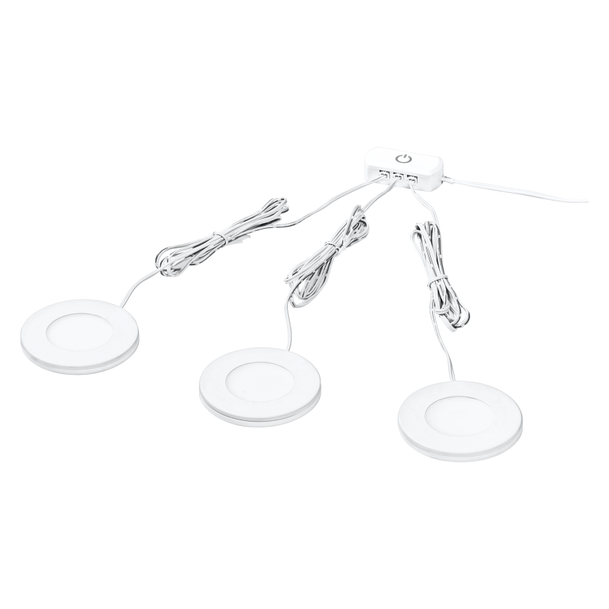 Osram - Confezione da 3 lampade LED sottopensile UNDERCABINET LED/8,5W/230V 3000K bianche