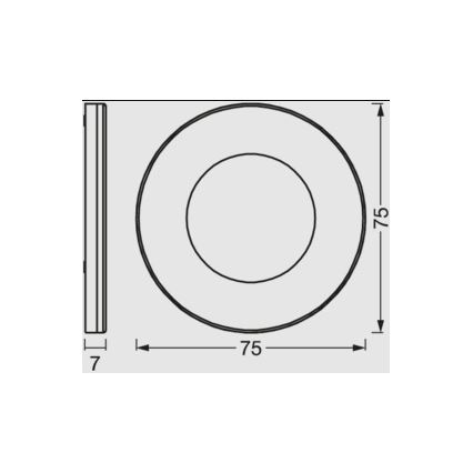 Osram - Confezione da 3 lampade LED sottopensile UNDERCABINET LED/8,5W/230V 3000K bianche