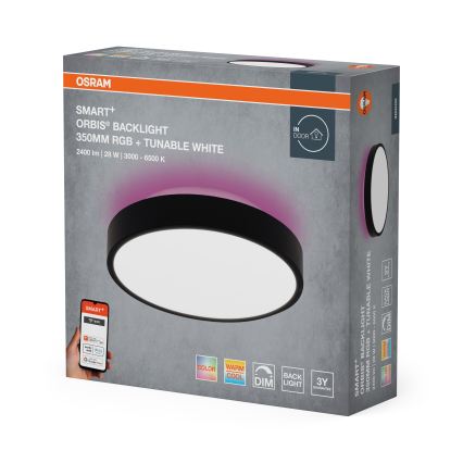 Osram - Plafoniera LED RGBW dimmerabile SMART+ ORBIS LED/28W/230V pr. 35 cm 2700-6500K Wi-Fi