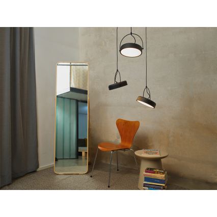 Osram - Sospensione a cavo LED DECOR PUCK 3xLED/12W/230V nera