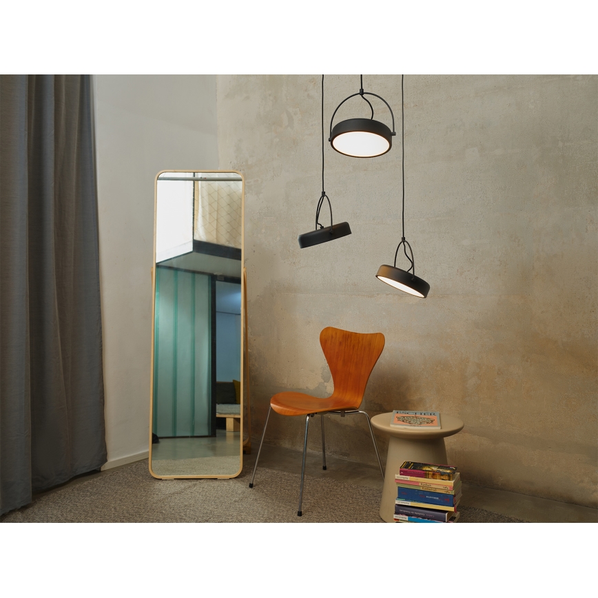 Osram - Sospensione a cavo LED DECOR PUCK 3xLED/12W/230V nera