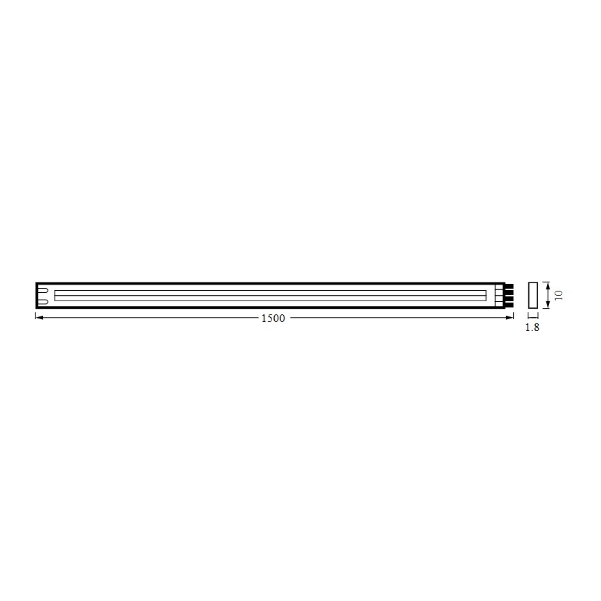 Osram - Striscia LED dimmerabile FLEX COB 1,5m LED/13W/230V 2700-6500K + telecomando