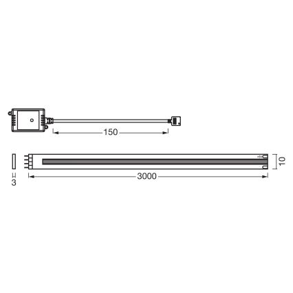 Osram - Striscia LED dimmerabile SMART+ COB 3m LED/14W/230V 2700-6500K Wi-Fi
