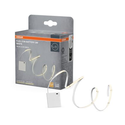 Osram - Striscia LED FLEX COB BATTERY 2m LED/3,3W/4xAA
