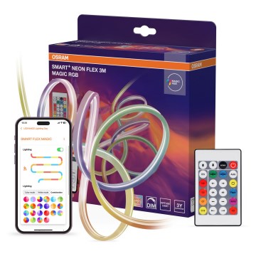 Osram - Striscia LED RGB dimmerabile per esterni SMART+ MAGIC 3m LED/15W/230V IP44 Wi-Fi+ telecomando