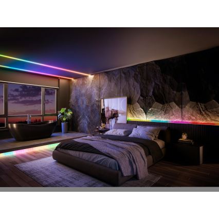 Osram - striscia LED RGB dimmerabile SMART+ MAGIC FLEX 5m LED/24W/230V Wi-Fi + telecomando