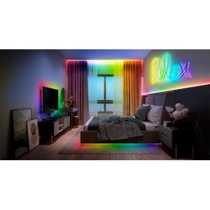 Osram - Striscia LED RGB dimmerabile SMART+ MAGIC 3 m LED/22 W/230 V Wi-Fi + telecomando