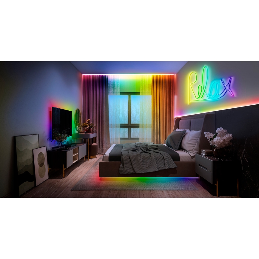 Osram - Striscia LED RGB dimmerabile SMART+ MAGIC 3 m LED/22 W/230 V Wi-Fi + telecomando