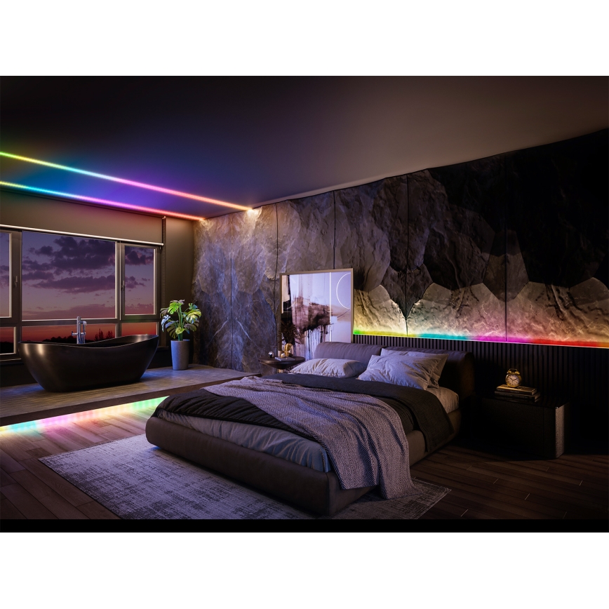 Osram - Striscia LED RGB dimmerabile SMART+ MAGIC 3 m LED/22 W/230 V Wi-Fi + telecomando