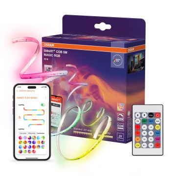 Osram - Striscia LED RGB dimmerabile SMART+ MAGIC 5m LED/35W/230V Wi-Fi + telecomando