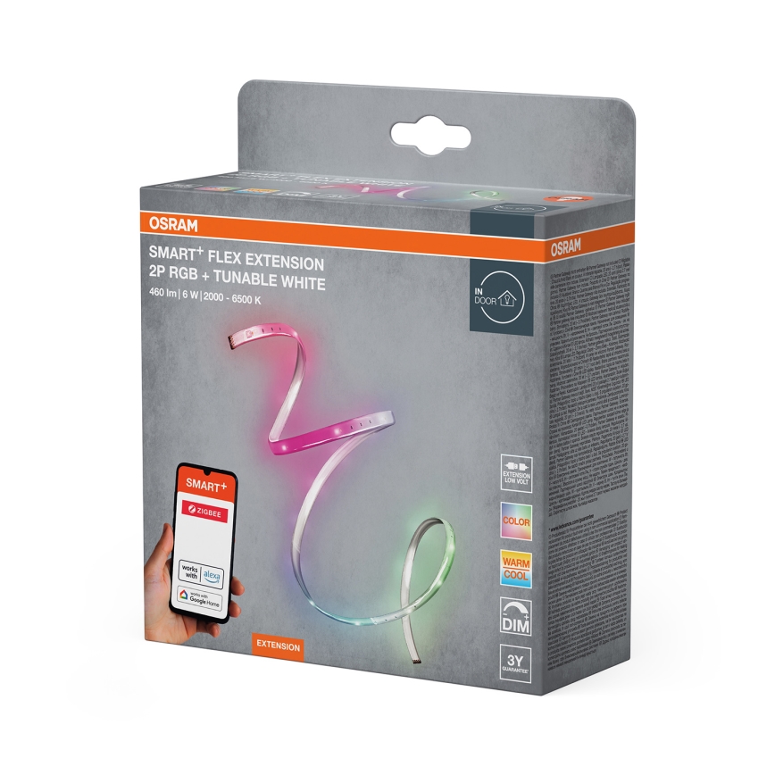 Osram - Striscia LED RGB+TW di espansione dimmerabile SMART+ FLEX 1,2m LED/6W/12V