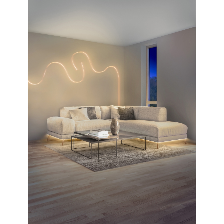 Osram - Striscia LED RGBW dimmerabile per esterni SMART+ MAGIC 3m LED/14W/230V IP44 Wi-Fi + telecomando