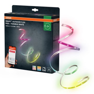 Osram - Striscia LED SMART+ FLEX RGB+TW dimmerabile per esterni 5m LED/11W/230V 2000-6500K IP65