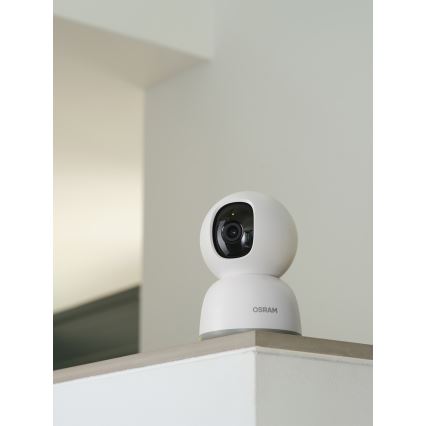 Osram - Telecamera da interno smart 360° con sensore 2K SMART+ 230V Wi-Fi