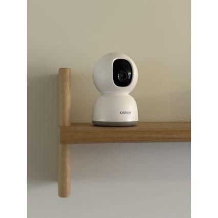 Osram - Telecamera da interno smart 360° con sensore 2K SMART+ 230V Wi-Fi