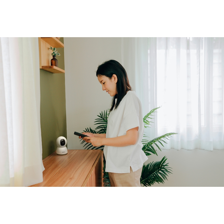 Osram - Telecamera da interno smart 360° con sensore 2K SMART+ 230V Wi-Fi