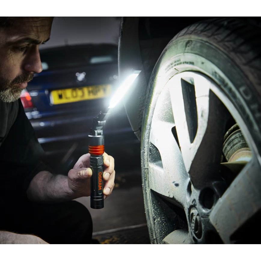 Osram - Torcia LED dimmerabile per ispezione auto 3 in 1 LEDINSPECT LED/5W/5V 4000 mAh