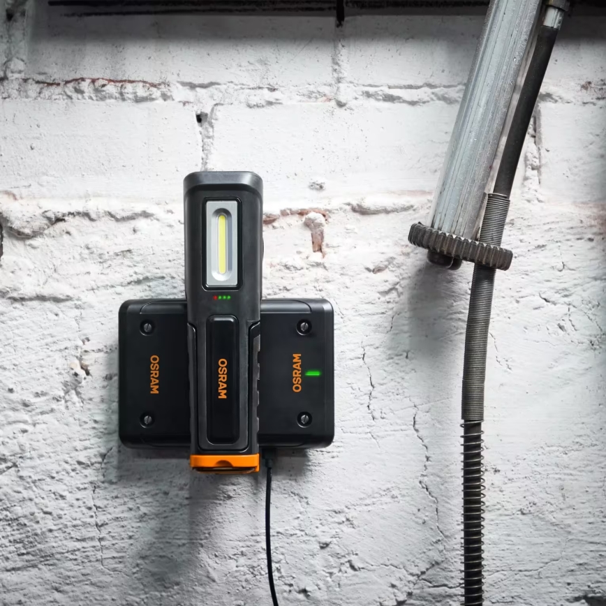 Osram - Torcia ricaricabile dimmerabile a LED LEDINSPECT WIRE-FREE PRO 600 LED/5W/3,7V IP54 2600 mAh