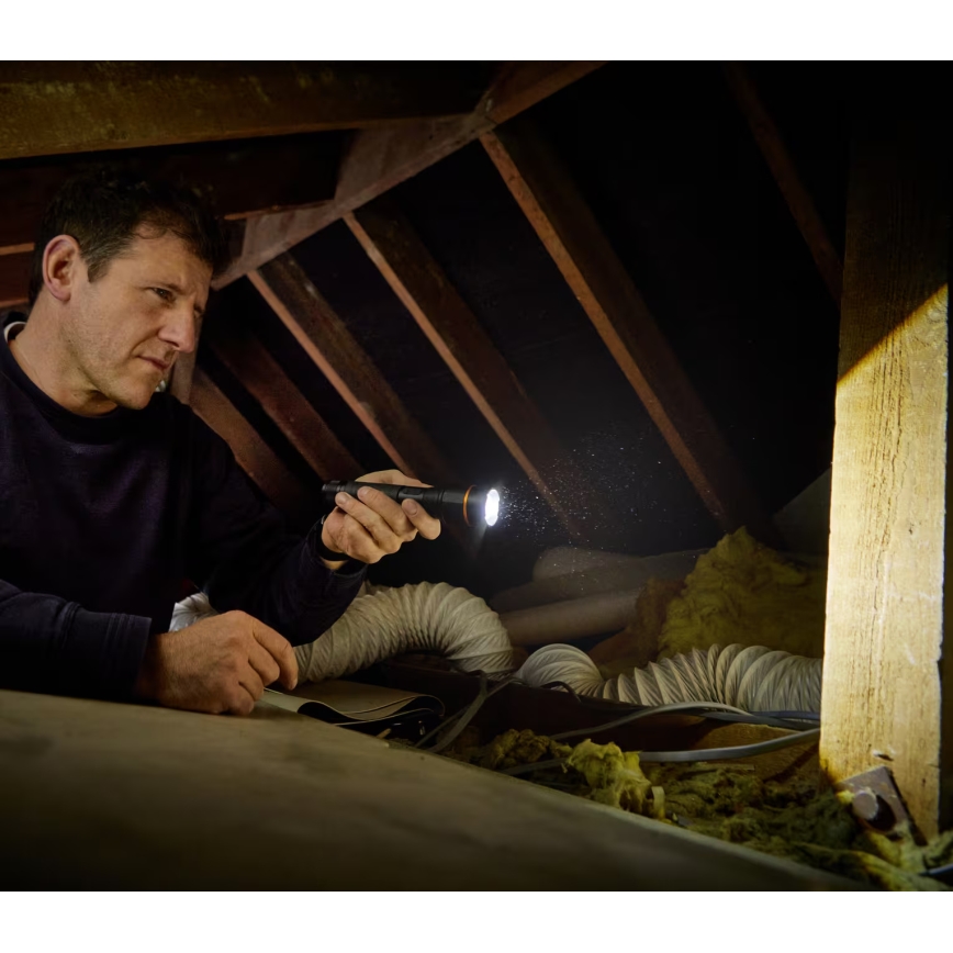 Osram - Torcia ricaricabile a LED dimmerabile LEDINSPECT PRO TORCH 1200 LED/13W/3,6V 4000 mAh IP44