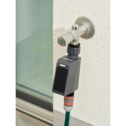 Osram - Valvola per irrigazione con pannello solare SMART+ IP55 Wi-Fi