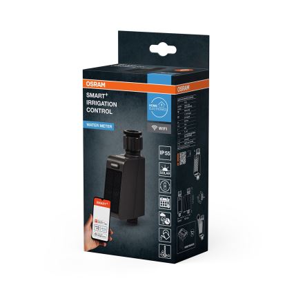 Osram - Valvola per irrigazione con pannello solare SMART+ IP55 Wi-Fi