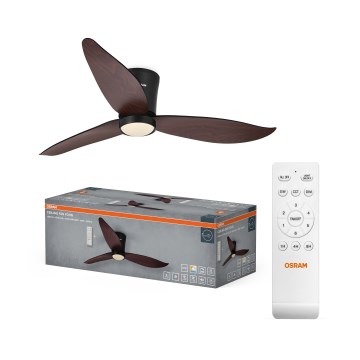 Osram - Ventilatore da soffitto LED dimmerabile FOHN LED/18W/230V 3000/4000/6500K + telecomando