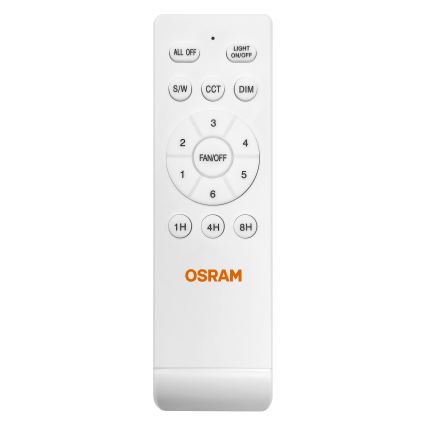 Osram - Ventilatore da soffitto LED dimmerabile FOHN LED/18W/230V 3000/4000/6500K + telecomando