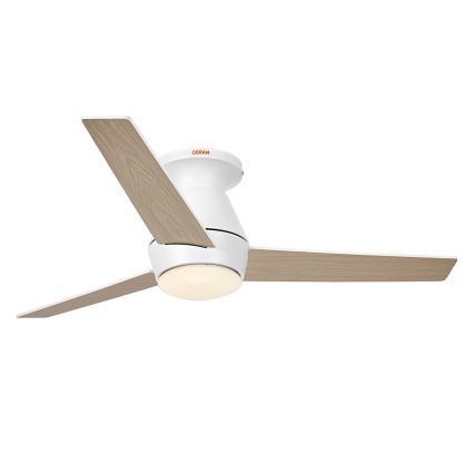 Osram - LED RGB Ventilatore da soffitto dimmerabile NORDES LED/18W/230V 3000-6500K + telecomando