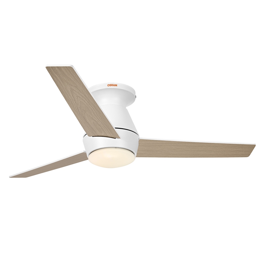 Osram - LED RGB Ventilatore da soffitto dimmerabile NORDES LED/18W/230V 3000-6500K + telecomando