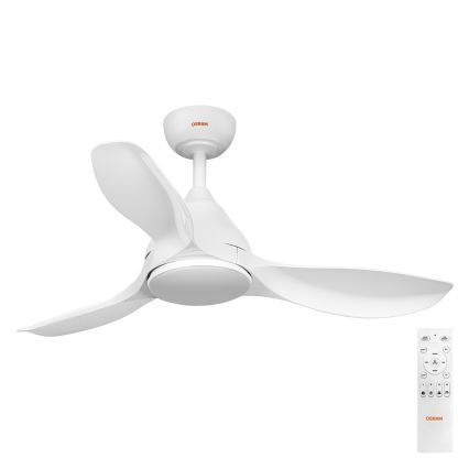 Osram - Ventilatore da soffitto LED RGB dimmerabile NORDES LED/18W/230V 3000-6500K + telecomando
