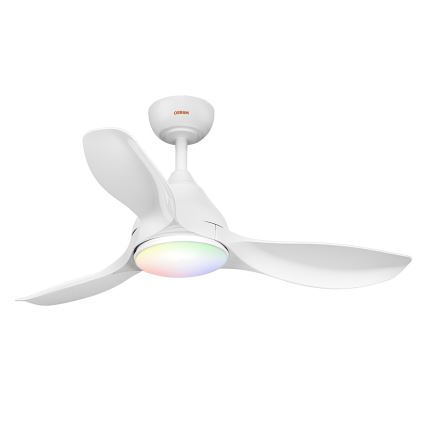 Osram - Ventilatore da soffitto LED RGB dimmerabile NORDES LED/18W/230V 3000-6500K + telecomando