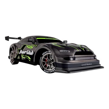 Overmax - Auto da drift radiocomandata 2 in 1 X-OVERSLIDE 1000 mAh nero/verde/blu/rosso