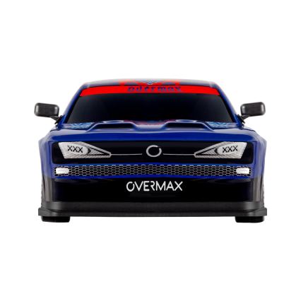 Overmax - Auto da drift radiocomandata 2 in 1 X-OVERSLIDE 1000 mAh nero/verde/blu/rosso