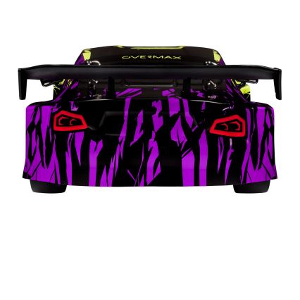 Overmax - Auto da drift radiocomandata X-DRIFT 1000 mAh, giallo/viola