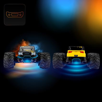 Overmax - auto radiocomandata RC X-JOLT 1000 mAh nero/giallo