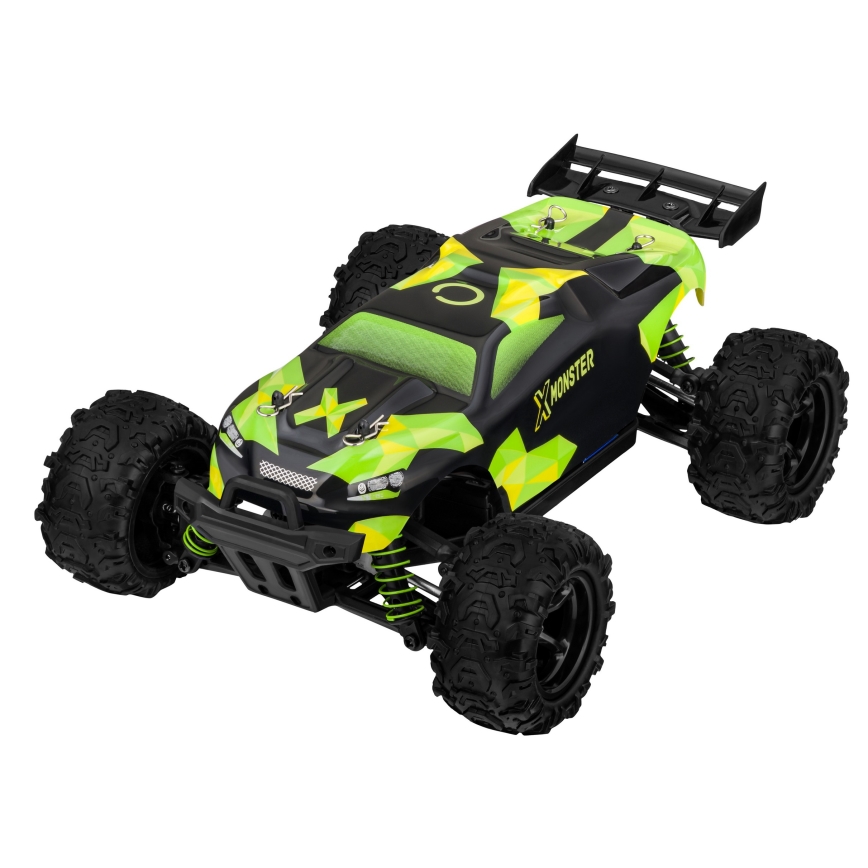 Overmax - Auto radiocomandata 2 in 1 X-MONSTER 3.5 1700 mAh nero/rosso/verde