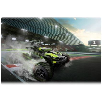 Overmax - Auto radiocomandata X-MONSTER 3.0 1700 mAh Nero/Verde