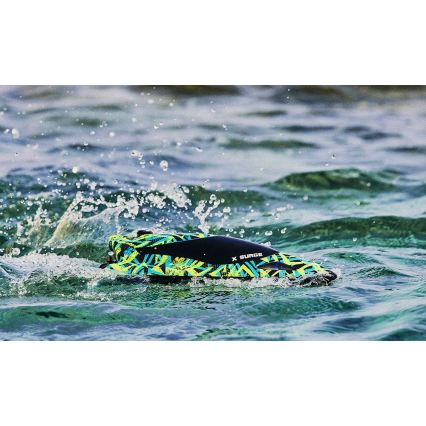 Overmax - barca radiocomandata X-SURGE 4000 mAh nero/verde