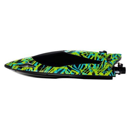 Overmax - barca radiocomandata X-SURGE 4000 mAh nero/verde