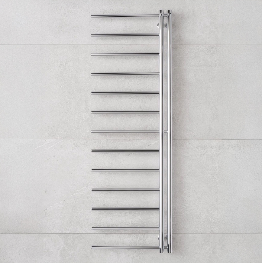 P.M.H. AP2C-L - APOLLO Scalda asciugamanida bagno 219 W, 150 cm, sinistro, cromo lucido