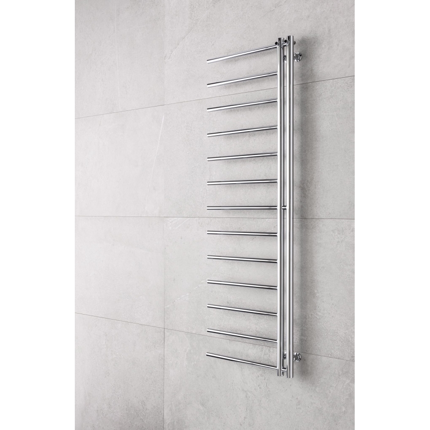 P.M.H. AP2C-L - Scaldasalviette per bagno APOLLO 219 W 150 cm sinistro/cromo lucido