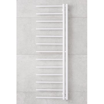 P.M.H. AP2W-L - Scaldasalviette a scala per bagno APOLLO 346W 150 cm lato destro/bianco
