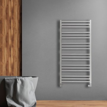 P.M.H. AV4C - Scaldasalviette a scala AVENTO per bagno 360W 121 cm cromo lucido