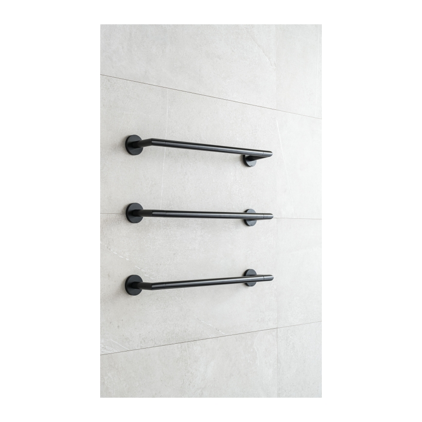 P.M.H. IN1B-L - Scaldasalviette elettrico INGA 17W/230V 85,9 cm IP44 sinistra/nera