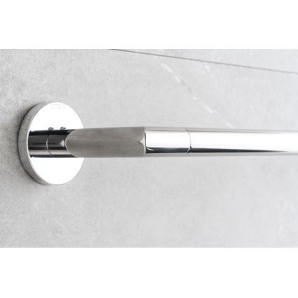 P.M.H. IN1SS-L - Scaldasalviette elettrico INGA 17W/230V 85,9 cm IP44 sinistro/acciaio inox lucido