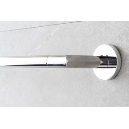 P.M.H. IN1SS-R - Scaldasalviette elettrico INGA 17W/230V 85,9 cm IP44 destra/acciaio inox lucido